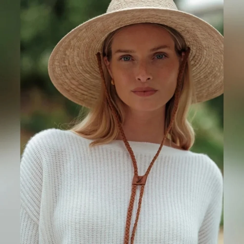 NWT Jenni Kayne Cashmere Boatneck Sweater Ivory White Medium/Small Oversized - Picture 9 of 10